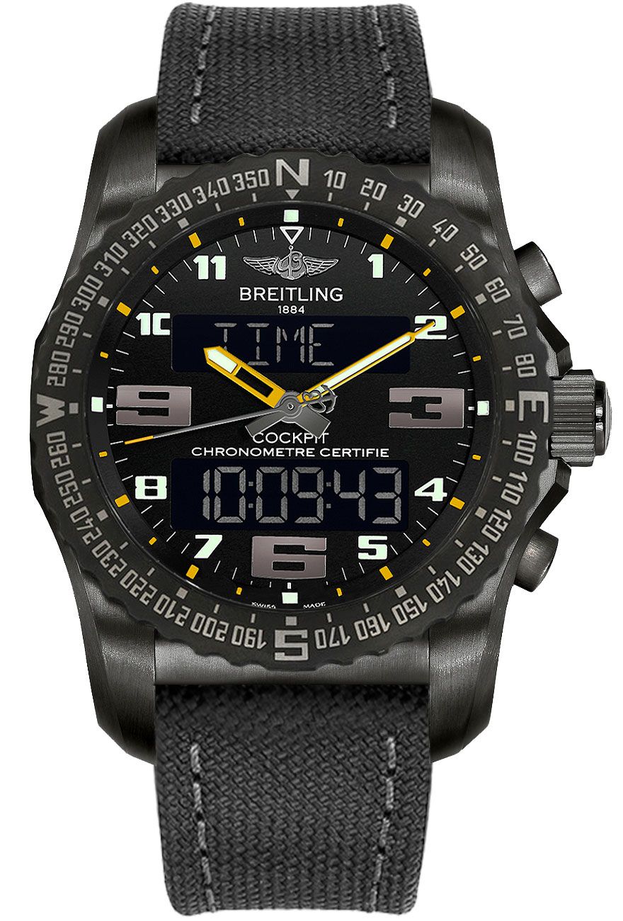 Review fake Breitling Cockpit B50 Men's Watch VB5010A4/BD41-100W - Click Image to Close